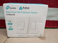 2pc Kasa KS230, KIT US Smart 3-Way Dimmer Light Switch Kit by TP-Link, Open Box