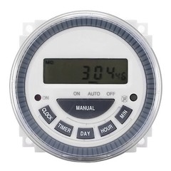 electronic Programmable Timer 12 Volt DC 30A 50/60Hz LCD Digital Display Timer