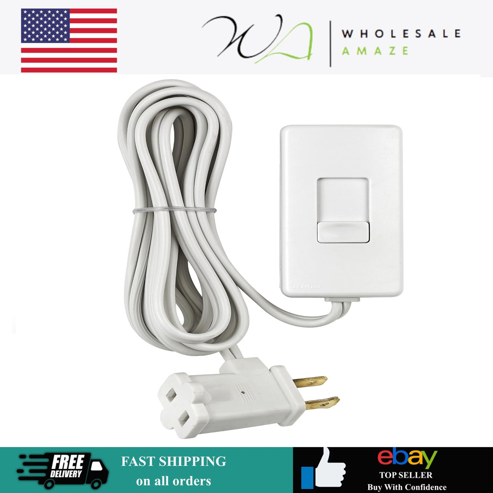 Leviton Table Top Plug in Lamp Dimmer for Dimmable LED