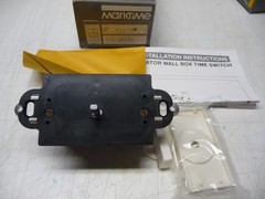 Marktime #9360MW, Wall Box Time Switch, 60 Min., 20A @125VAC, New in Box
