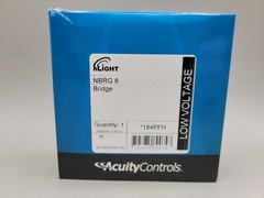 NEW NLIGHT ACUITY CONTROLS NBRG 8 PS 150 BRIDGE KIT LOW VOLT POWER SUPPLY WHITE