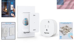 Effortless Wireless Remote Control Light Switch – 200FT Range 15A Capacity