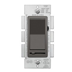 BESTTEN Matte Brown Dimmer Wall Light Switch, Single Pole or 3-Way, Compatibl…