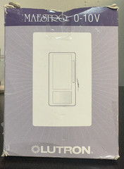 Lutron Maestro 0-10-Volt Dimmer Sensor Switch, 8A, 120-277-Volt/Single-Pole or 3