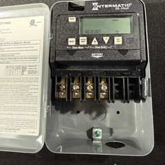 Intermatic Et8015c Electronic Timer Astro 7 Days Spst VG Used Working Condition