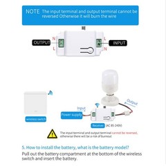 Long Range RF Wireless Light Control Kit Featuring Compact Design Receivers