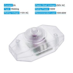 Clear 100W AC Dimmer Control 110V Slide Welding Switch Rotary Lamp Cord