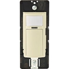(2)-Leviton Decora Ivory 900 Sq. Ft. 180 Deg. Detection Occupancy Sensor Switch