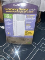 Lutron Motion Sensor Triple Combination Switch White MS-OPS5MH New-Sealed