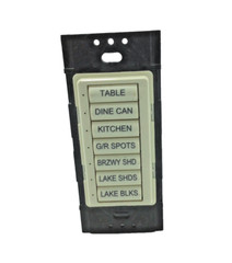 Lutron HomeWorks STWD-7B-LA Wired seeTouch Keypad