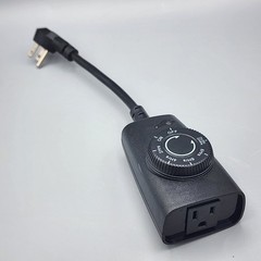 Hyper Tough 1-Outlet Indoor Outdoor Photocell & 24 Hour Timer # HTH2062