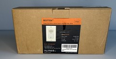 BESTTEN 5 Pack Single-Pole Motion Sensor Switch With Wall Plate White Open Box
