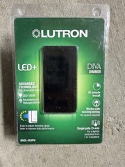 Lutron Diva LED Dimmer DVCL-153PH-BL Single / 3 Way Black