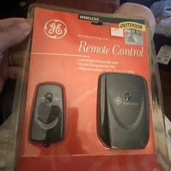 Plug-in GE Outdoor Light Switch Remote Control Wireless