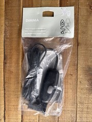 IKEA DIMMA Dimmer Switch Black 78 3/4″ / 2m, 300W 110-120v 60Hz – New