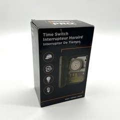 Woods Pro 59101 Indoor 24 Hour Mechanical Time Switch Timer 120VAC
