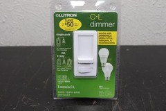 Lutron LED Advanced Tech Dimmer 150W Adjust Dimmable LECL-153PH-WHB