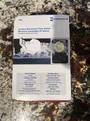 Intermatic 120V DPST 24 Hour Mechanical Time Switch (T103)