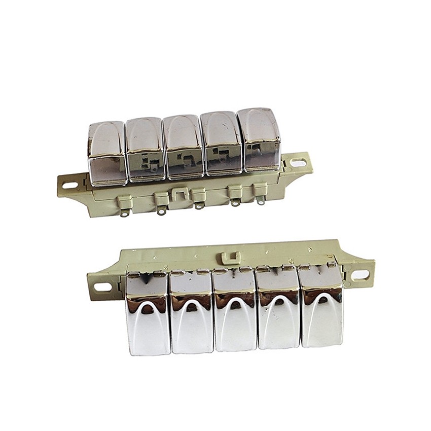 5 Keys 4 Gears Floor Fan Piano Key Gear Speed Control Switch Button Part