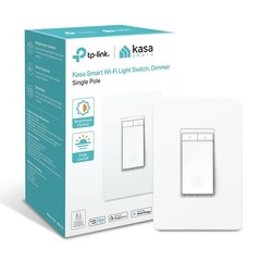 Smart Dimmer Switch HS220, Single Pole, Needs Neutral Wire, 2.4GHz Wi-Fi Light