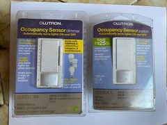 Lutron MSCL-OP153MH-WH Dimmer + MS-OPS2H-WH Maestro Switch Occupancy WHITE NEW