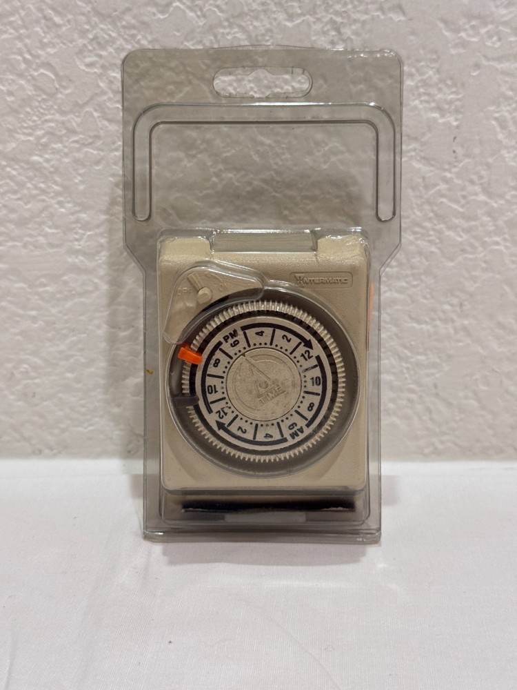 Vintage Intermatic Time-All SB111C Plug In Timer Switch 24 Hour Manual On Off