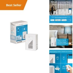 Lutron Caseta Smart Plug-In Lamp Dimmer Switch for Table Lamps, Compatible with