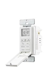 Utilitech Programmable Digital Lighting Timer, 15 Amps, 120-Volt, Indoor 5474545