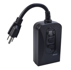 Woods 50016WD Outdoor 24-Hour Digital Plug-In Block 24-Hour, Multicolor