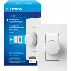 Aurora Smart Bulb Dimmer Switch for Paddle Switches, for Philips Hue Smart Bulbs