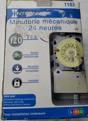 Intermatic T103 120V DPST 24 Hour Mechanical Time Switch Open Box