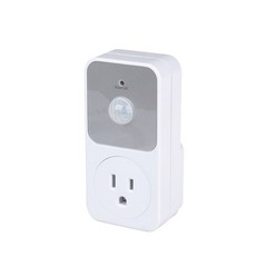 Energy Efficient PIR Sensor Power Socket Switch for Garages and Hallways