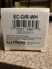 EC-DIR-WH Lutron Infrared Daylight Sensor
