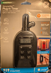 GE SimpleSet Plug-In Timer Touchsmart Water Resistant New