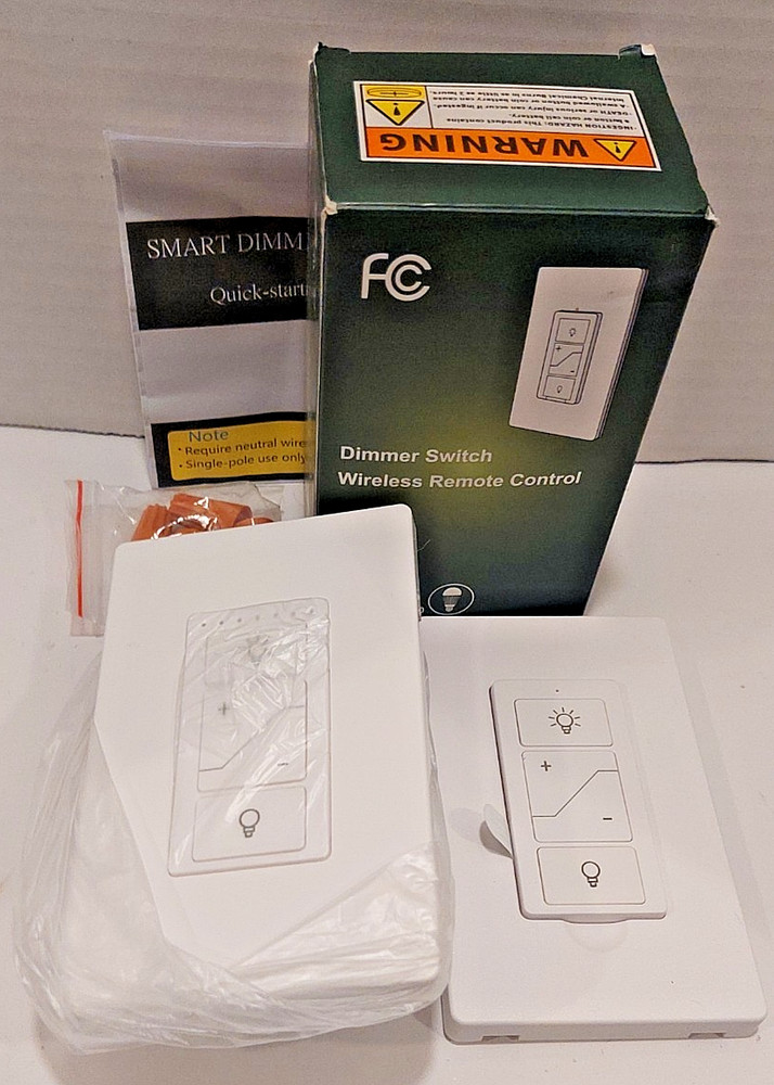 Dimmer Switch with Wireless Remote Control -Dimmer Light Switch Alexa Compatible