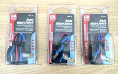 Gardner Bender Single Pole Triple Throw Rotary Switch GSW-62 Lot of 3