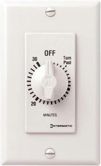 Intermatic SW30MWK 30 Minute White Spring Wound Timer for Lights and Appliances