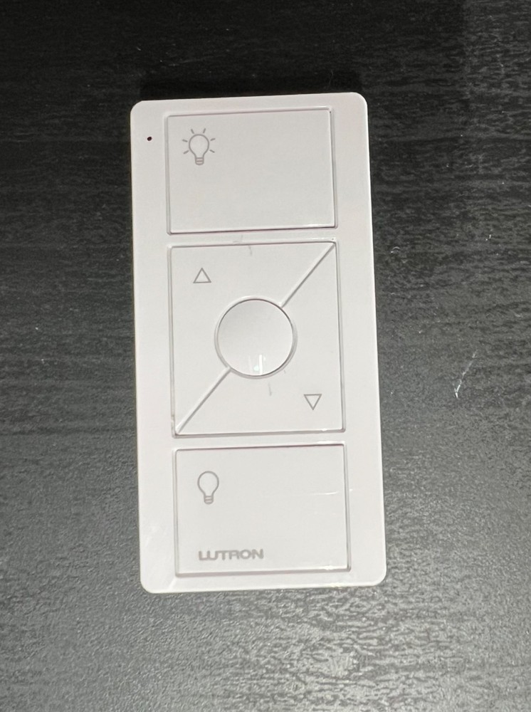 Lutron PJ2-3BRL-WH-L01R Pico Remote Control Wireless Dimmer – White
