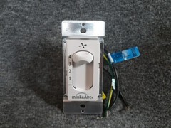 Minka-Aire UC9020 Solid-State Fan 4-Speed Control (White) Untested