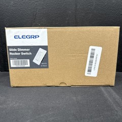 6 ELEGRP Digital Dimmer Light Switch for 300W Dimmable LED/CFL Lights / 600W Inc