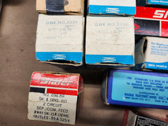 Lot Of Vintage Leviton , Slater, Pilot light switch, Wall switch New Old stock