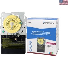 T100 Series Mechanical Time Switch – Durable Design, Easy Setup, 12 Settings