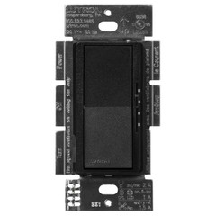 Diva 3-Speed Fan Control and Light Switch, Single-Pole/3-Way, 1.5A Fan/1A LED, M
