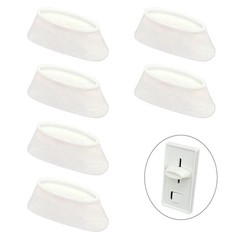6 Pcs Dimmer Switch Knobs Replacement Universal Dimmer Knob for Ceiling Wall