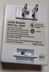 X10 Powerhouse Lamp Module Lm465 120 V