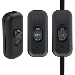 Lamp Switch, Inline Cord Switch 3 Pack, in Line Switches for Cords, Inline La…