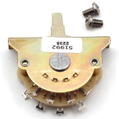 Manual 3-Way Blade Switch for Fender Stratocaster & Telecaster – Metal Housing