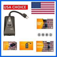 50013WD Outdoor 24-Hour Digital Photocell Timer with Light Sensor, Plug-In , …