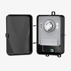 Outdoor Mechanical Timer Switch for Pool Pump & Water Heater, 40A Heavy Duty