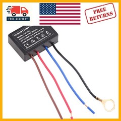 Compact LED Touch Lamp Control Module – Quick Installation & Dimming Function